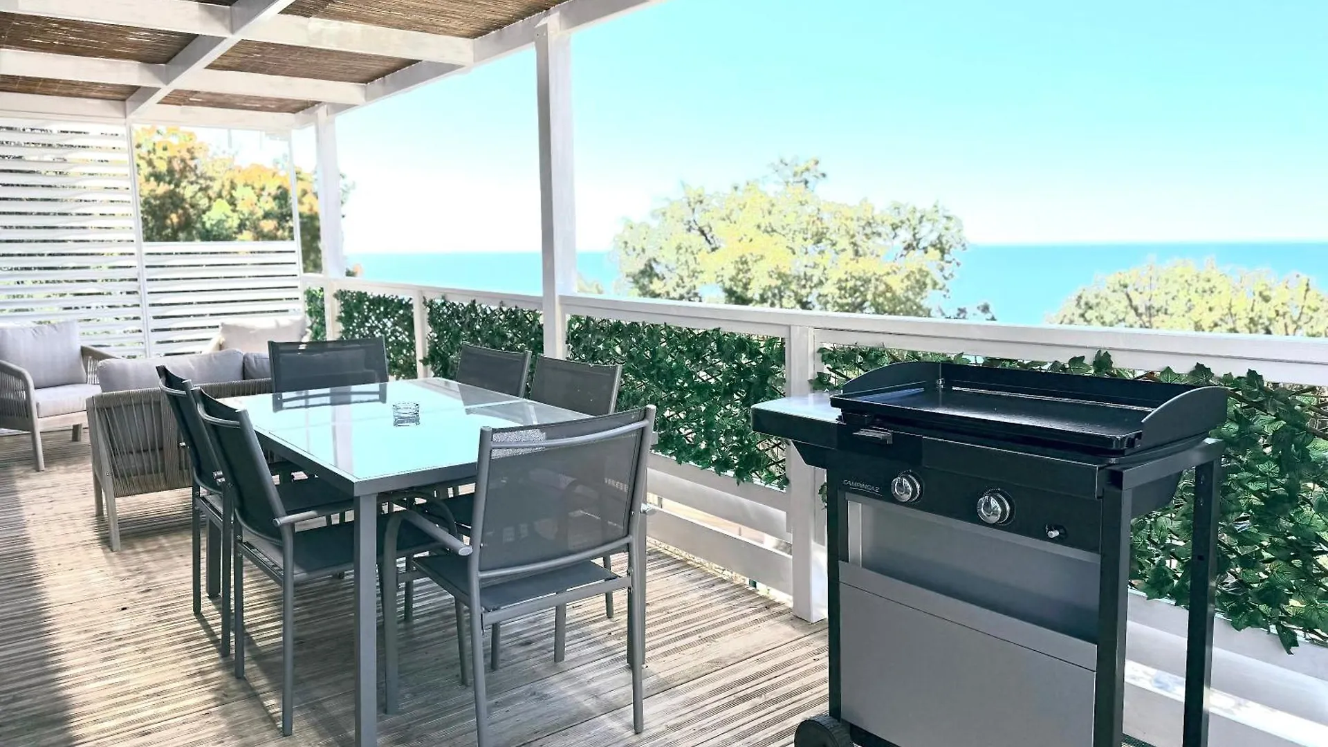 Mobile-Home Magnifique Vue Mer Camping 4 Etoiles Сен-Рафаэль Франция